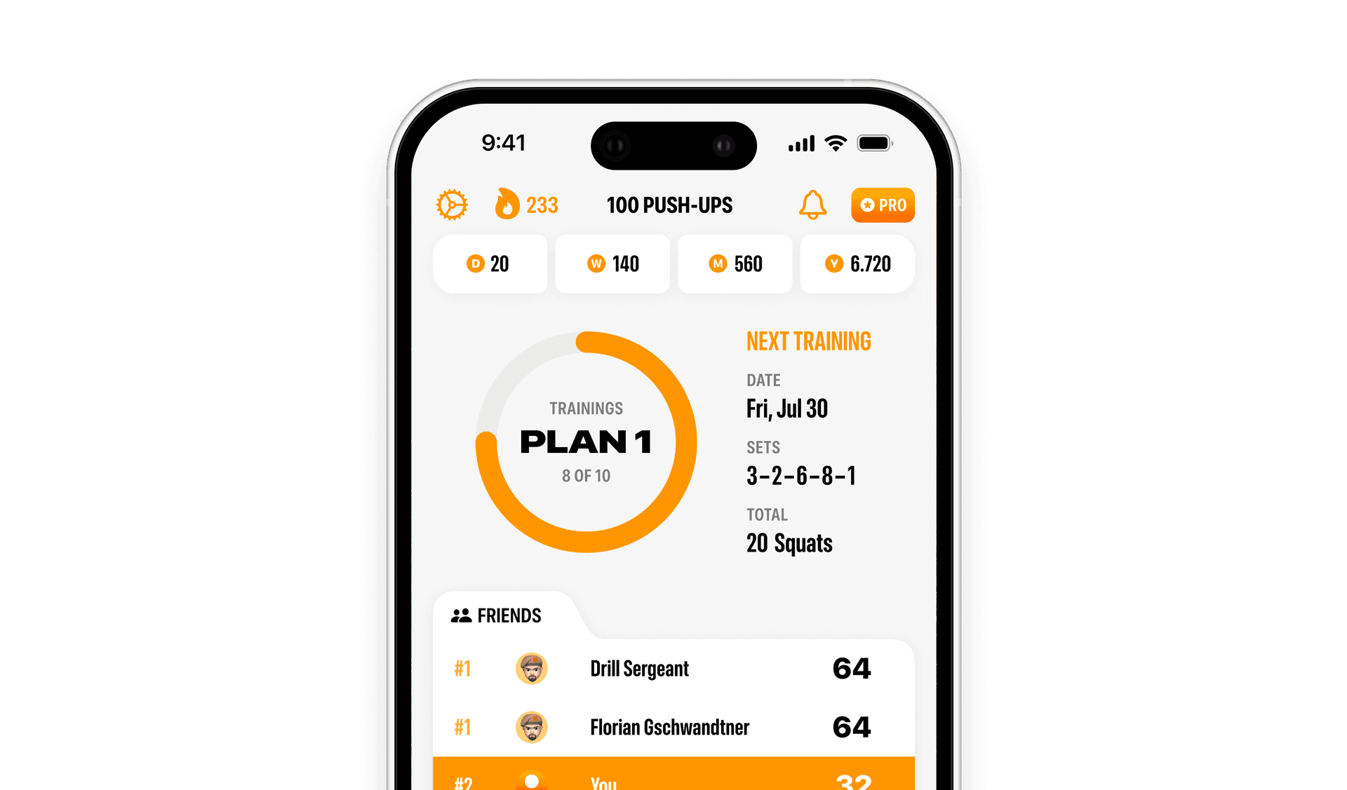 100 Push-Ups App