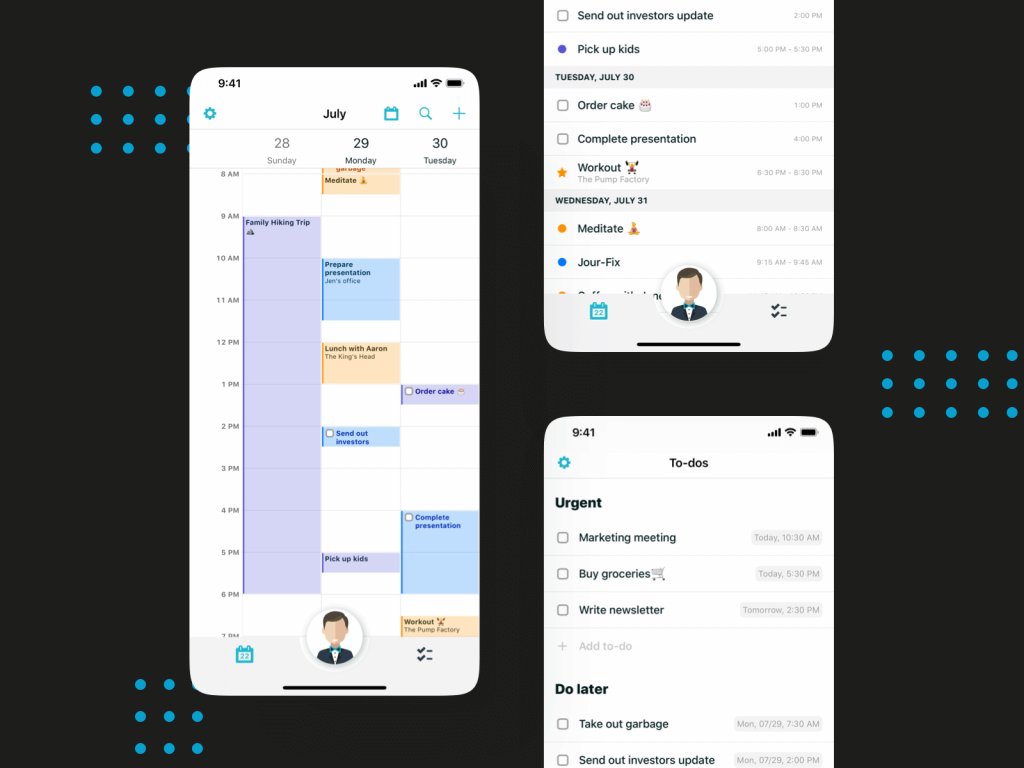Butleroy is a personal butler for your calendar and to-dos